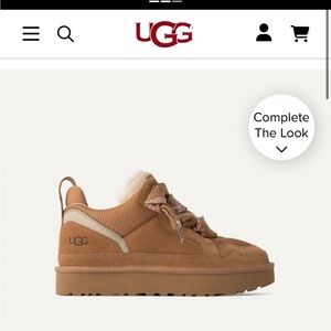 NWOB UGG Lowmel Sneaker - Chestnut - 8